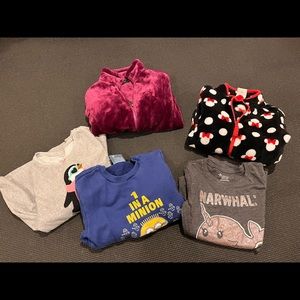 7 year old girl winter top bundle